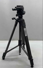 Load image into Gallery viewer, Solidex Gray Adjustable Three Section Pan Head Camcorder Tripod Not Tested
