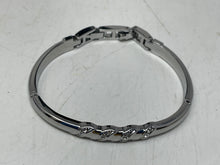 Load image into Gallery viewer, Anne Klein Women's Silver-Tone Tennis Bracelet With Clear Crystal Stones (NCL)
