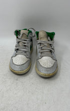 Load image into Gallery viewer, Nike Kids Air Jordan 1 Mid DQ8424-142 White Green Gray Sneaker Shoes Size 13C
