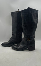 Load image into Gallery viewer, Tommy Hilfiger Womens Diwan 2 Brown Leather Closed Toe Riding Boots Size 11 M
