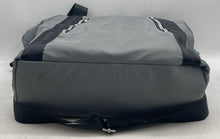 Load image into Gallery viewer, Steve Madden Womens Gray Black Detachable Strap Outer Pockets Lined Tote Bag
