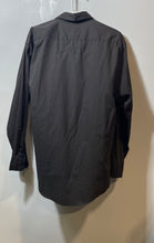 Load image into Gallery viewer, DNK Mens Black Long Sleeve Collared Button-Up Shirt Size Large
