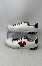 Load image into Gallery viewer, Ground Up X Disney Womens White Minnie Mouse Low Top Court Sneaker Shoes Sz 8.5
