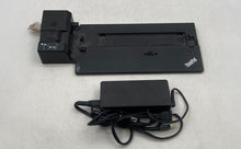Load image into Gallery viewer, Lot Of 2 Pcs Lenovo Thinkpad Accessories Docking Station And Adapter Not Tested
