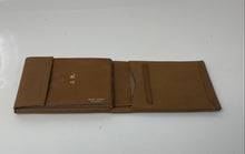 Load image into Gallery viewer, Vintage Prince Gardner Unisex Brown Leather Travel Organizer Bifold Wallet
