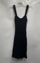 Load image into Gallery viewer, Abercrombie &amp; Fitch Womens Black Knitted Sleeveless Fit &amp; Flare Dress Size XS

