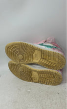Load image into Gallery viewer, Nike Kids Air Jordan 1 Mid DD1666-100 White Pink Green Sneaker Shoes Size 5.5Y
