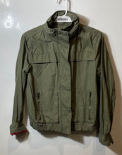 Load image into Gallery viewer, Banana Republic Womens Green Long Sleeve Full-Zip Military Jacket Size S
