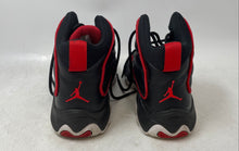 Load image into Gallery viewer, Nike Kids Air Jordan Pro Strong Black Red Lace-Up Basketball Shoes Size 5.5Y
