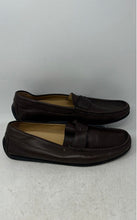 Load image into Gallery viewer, Florsheim Mens Brown Leather Round Toe Slip-On Loafer Shoes Size 46
