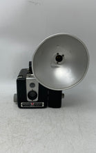 Load image into Gallery viewer, Vintage Antique Kodak Brownie Hawkeye Black Silver Flash Model Camera Not Tested
