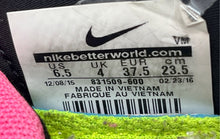 Load image into Gallery viewer, Nike Womens Free RN 831509-600 Pink Lace-Up Low Top Running Shoes Size 6.5
