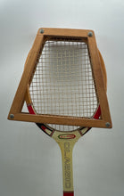Load image into Gallery viewer, Vintage All Pro Classic Wood Tennis Racket With Wooden Press Shaper Frame Keeper
