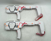 Load image into Gallery viewer, Laser X Double Morph Blasters White 2-Player Real-Life Laser Tag Game Not Tested

