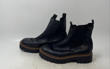 Load image into Gallery viewer, Sam Edelman Womens Black Leather Round Toe Ankle Chelsea Boots Size 6.5

