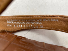 Load image into Gallery viewer, Authentic Tory Burch Womens Thora Brown Leather Flip Flop Sandals Size 6M Worn
