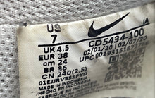 Load image into Gallery viewer, Nike Womens Court Vision Low CD5434-100 White Lace-Up Sneaker Shoes Size 7
