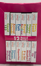 Load image into Gallery viewer, PI Kids Disney Baby Disney Princess My First Library 12 Book Board Block Set
