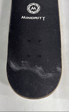 Load image into Gallery viewer, Minority Black White Snake Graphic Design 32-Inch Maple Complete Skateboard
