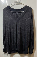 Load image into Gallery viewer, Buffalo David Bitton Womens Black Heather Long Sleeve Pullover Sweater Size M
