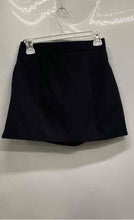 Load image into Gallery viewer, Zara Womens Black Regular Fit Side Zipper Short Pleated Skirt Size S
