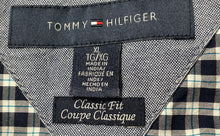 Load image into Gallery viewer, Tommy Hilfiger Mens Multicolor Gingham Cotton Classic Fit Button-Up Shirt Sz XL
