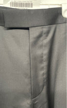 Load image into Gallery viewer, Boss Mens Black Flat Front Slash Pockets Straight Leg Dress Pants Size 42R

