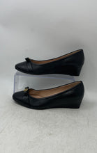 Load image into Gallery viewer, Cole Haan Womens Go-To Malta W26394 Black Bow Slip-On Pump Heels Size 7.5B
