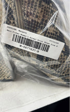 Load image into Gallery viewer, Marc Fisher Womens Retta Beige Black Animal Print Leather Ankle Booties Size 8M
