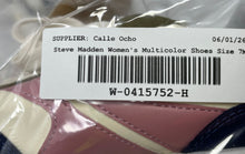 Load image into Gallery viewer, Steve Madden Womens Escapade Multicolor Lace-Up Low Top Running Shoes Size 7M

