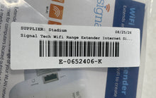 Load image into Gallery viewer, SignalTech White Internet Signal Booster WiFi Range Extender With Box Untested
