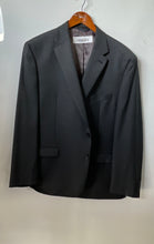 Load image into Gallery viewer, Lauren Ralph Lauren Mens Gray Long Sleeve Notch Lapel Two-Button Blazer Size 46R
