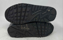 Load image into Gallery viewer, Nike Kids Air Max 90 LTR Black Leather Lace-Up Sneaker Shoes Size 6Y No Laces
