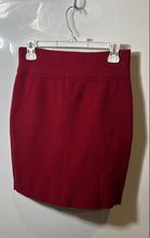 Load image into Gallery viewer, Express Womens Red High Waist Pull-On Straight &amp; Pencil Skirt Size Large
