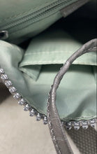 Load image into Gallery viewer, Kipling Womens Gray Inner Pockets Adjustable Strap Crossbody Bag
