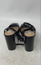 Load image into Gallery viewer, Steve Madden Womens Lourdes Black Peep Toe Block Heel Platform Sandals Size 6M
