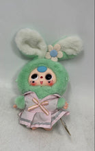 Load image into Gallery viewer, Baby Three Green Lily Rabbit Town Collectible Stuffed Animal Plush Toy
