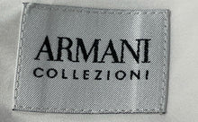 Load image into Gallery viewer, Armani Collezioni Mens White Long Sleeve Collared Button-Up Shirt Size L
