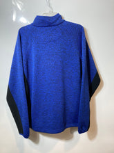 Load image into Gallery viewer, NFL Mens Blue Print Long Sleeve Quarter Zip New York Giants Jacket Size Large
