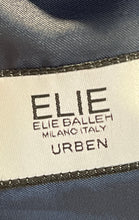 Load image into Gallery viewer, Elie Balleh Boys Black White Postage Stamp Brocade Blazer Jacket Size S/8
