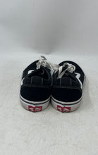Load image into Gallery viewer, Vans Kids Old Skool 500714 Black Lace-Up Low Top Sneaker Shoes Size 4

