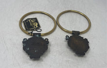 Load image into Gallery viewer, The Guild Of Israel Craftsman Brass Kosher Kitchen Towels Holders Lot Of 2 Pcs
