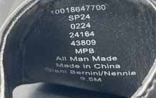 Load image into Gallery viewer, Giani Bernini Womens Nennie Black Open Toe Flat Thong Sandals Size 9.5M
