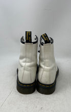 Load image into Gallery viewer, Dr. Martens Womens 1460 11821 White Smooth Leather Lace-Up Combat Boots Size 7
