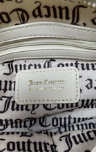 Load image into Gallery viewer, Juicy Couture Womens White Bottom Studs Satchel Handbag With Shoulder Strap
