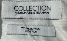 Load image into Gallery viewer, Collection By Michael Strahan Mens White Stretch Dress Shirt Size 17 32/33
