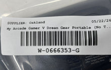 Load image into Gallery viewer, My Arcade Gamer V Portable Black Dreamgear Handheld Gaming Console Not Tested
