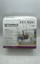 Load image into Gallery viewer, Kenmore Model 11803 White Beginner Portable Sewing Machine In Box Untested
