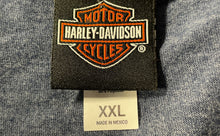 Load image into Gallery viewer, Harley-Davidson Mens Gray Graphic Print Short Sleeve Pullover T-Shirt Size XXL
