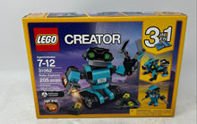 Load image into Gallery viewer, Lego Creator 31062 Robo Explorer 205 Pieces 3-In-1 Building Toy Complete Box Set

